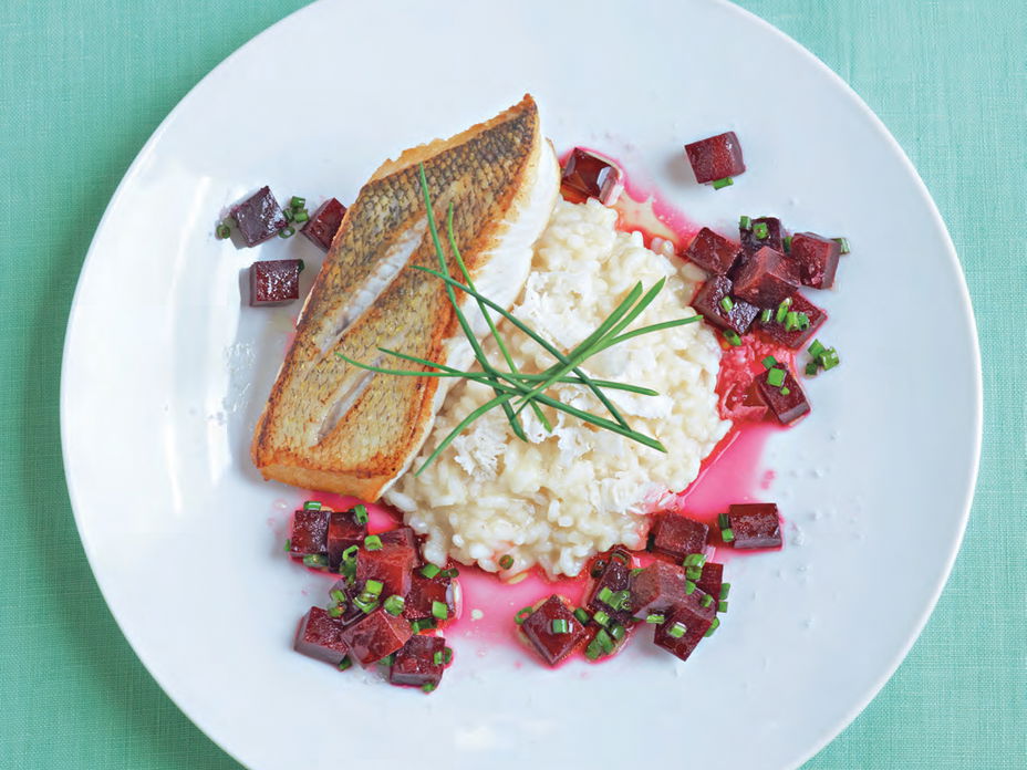 Zanderfilet mit Meerrettich-Risotto - Das leckere Rezept finden Sie hier bei uns
