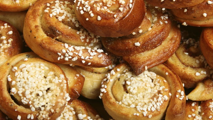 Schwedische Zimtschnecken