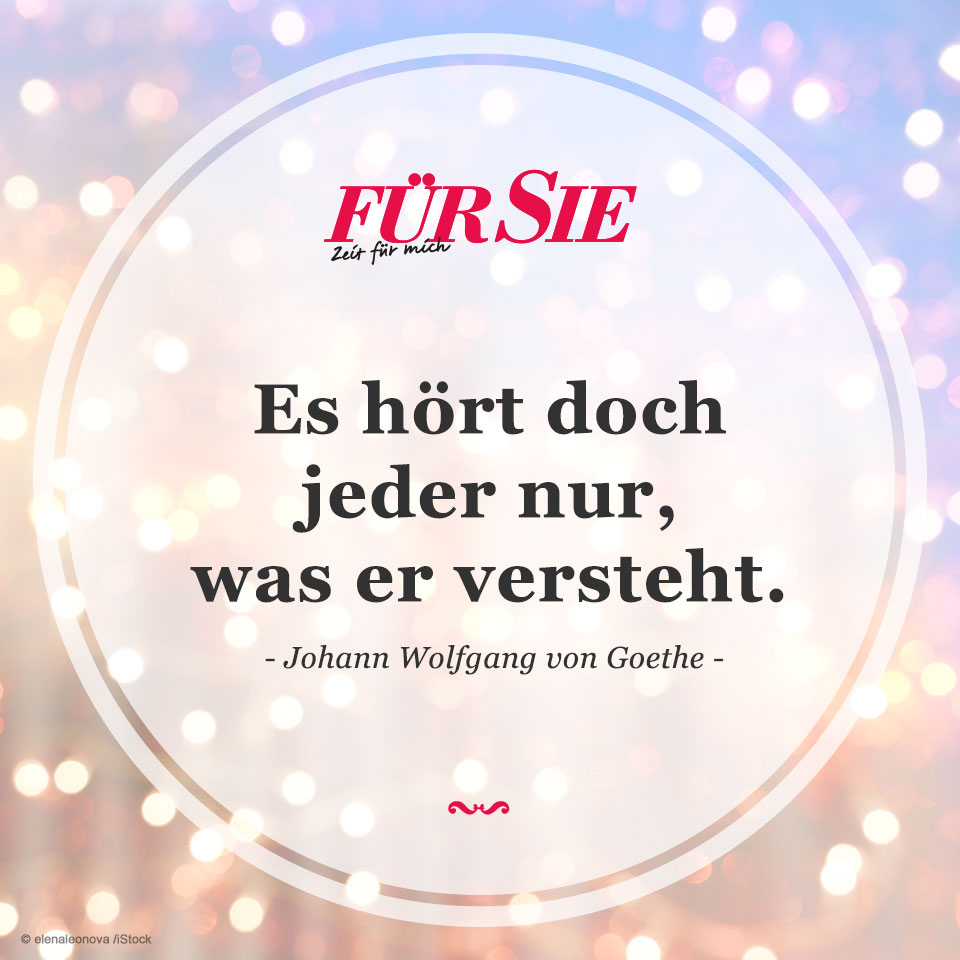 Zitat Johann Wolfgang von Goethe