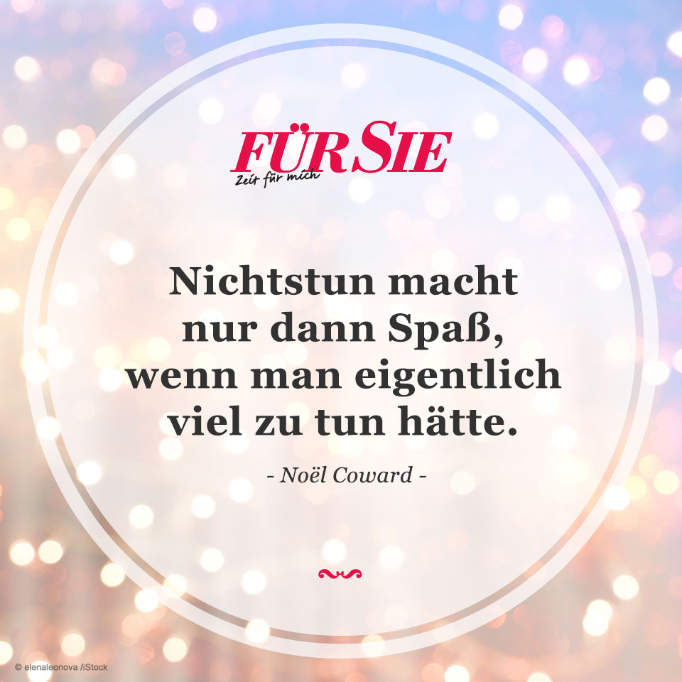 Spruch des Tages