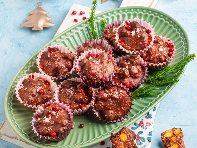 Schoko-Kichererbsen-Bites: Das geniale Rezept für gesunde Plätzchen an Weihnachten