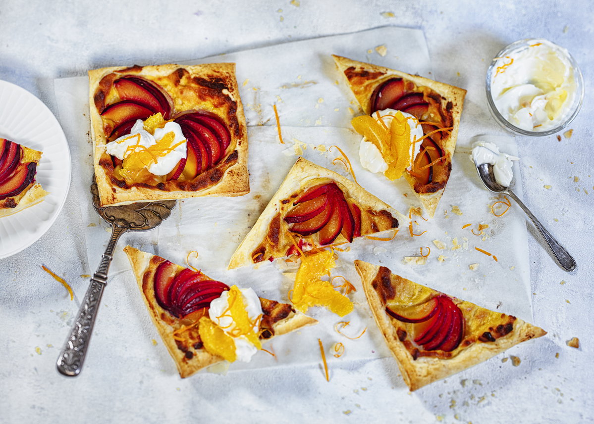 Marzipan-Pflaumen-Tarte