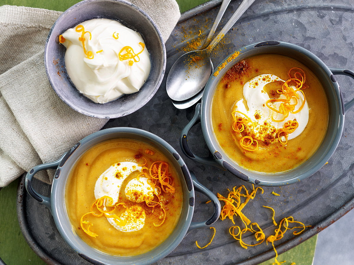 Butternut-Maronen-Suppe