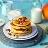 Rezept für Kürbis-Pancakes mit Pekannusskernen