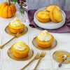 Rezept für Kürbis-Cupcakes mit Frischkäse-Frosting 
