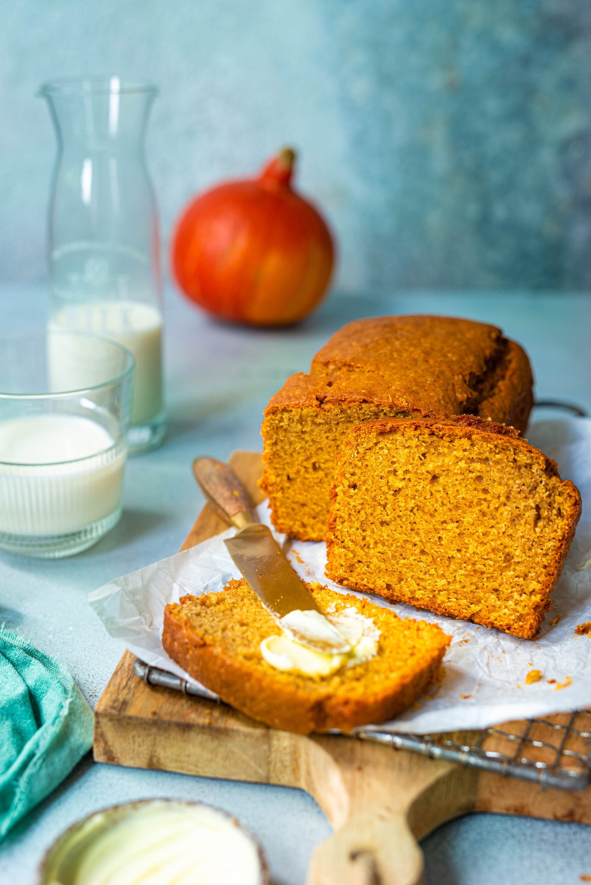 Süßes Kürbisbrot