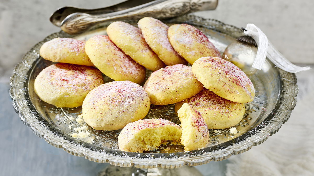 Unsere Bourbon-Butterwölkchen-Plätzchen befördern Sie in den 7. Plätzchenhimmel