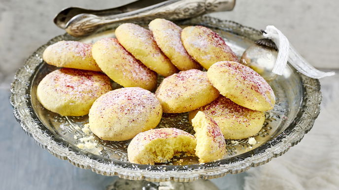Unsere Bourbon-Butterwölkchen-Plätzchen befördern Sie in den 7. Plätzchenhimmel
