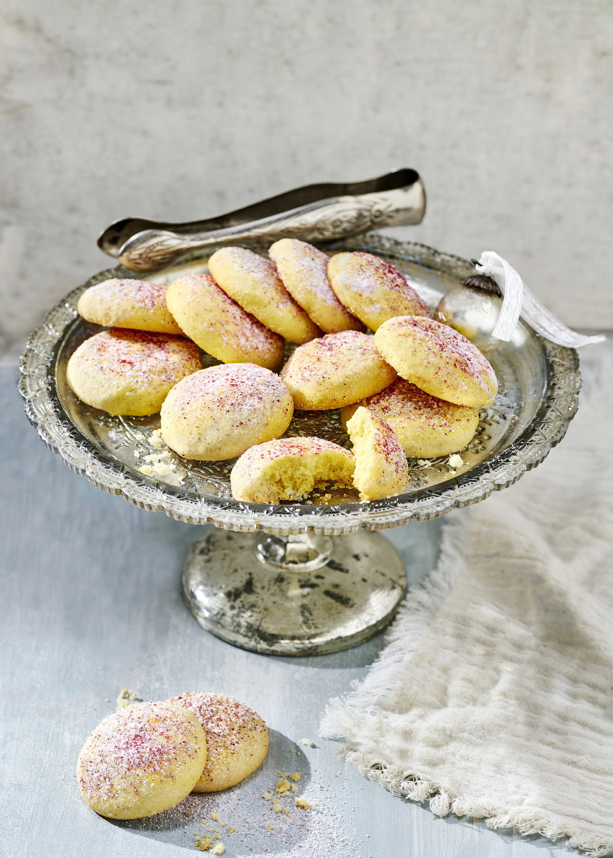 Bourbon-Butterwölchen-Plätzchen