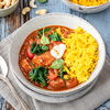 Indisches Hähnchen-Curry mit Spinat und Reis: Schmeckt sogar besser als Takeaway