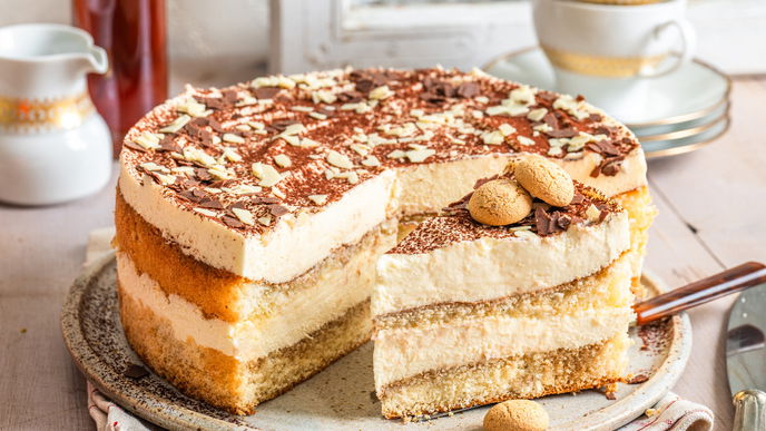 Klassische Tiramisu-Torte 