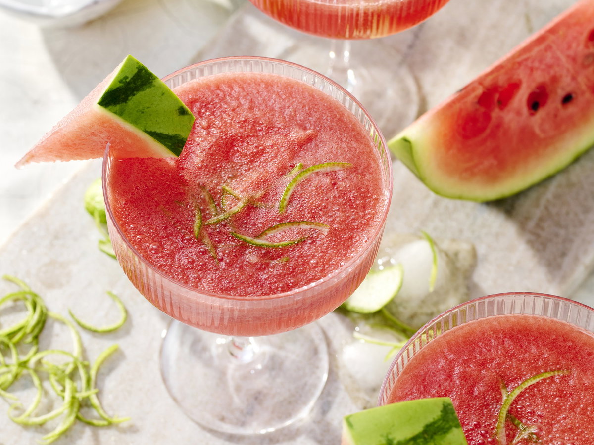 Melonen-Prosecco-Slush