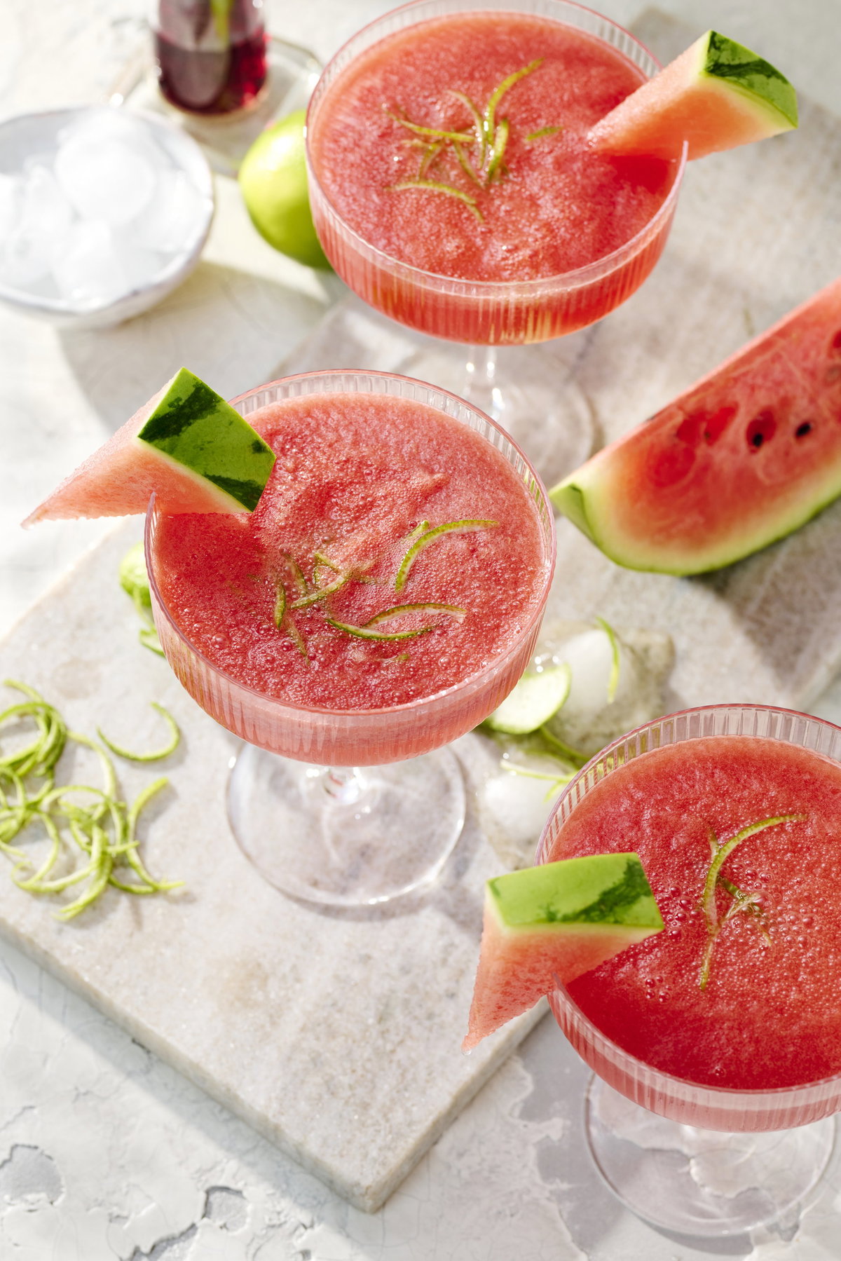 Melonen-Prosecco-Slush