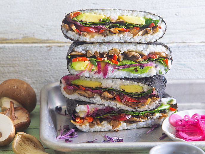 Onigirazu Rezept: So gelingt das japanische Sushi-Sandwich garantiert perfekt